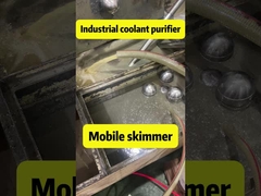 Αποτελεσματικός διαχωριστής λαδιού ψύξης CNC Μεγάλο υγρό κοπής και σκόνη αφαίρεσης λαδιού