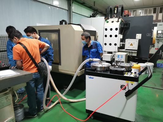Καθαρισμός αλουμινίου με τσιπ CNC σύστημα φίλτρου ψυκτικού